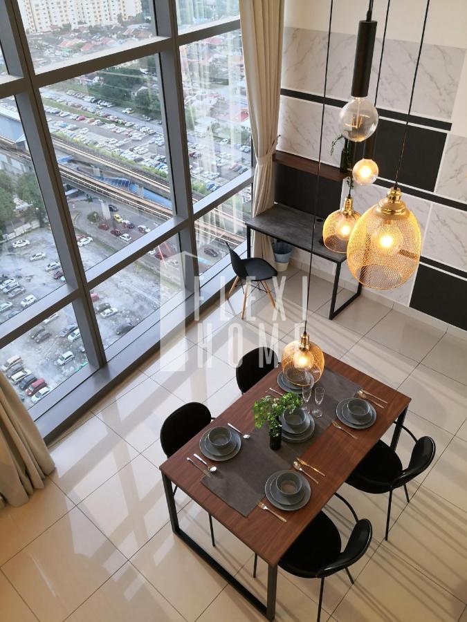 Pinnacle Pj, Romantic City View, 1-4 Guests Designed Duplex Home By Flexihome-My Petaling Jaya Buitenkant foto