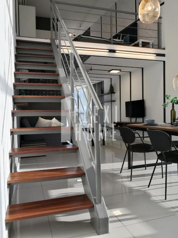 Pinnacle Pj, Romantic City View, 1-4 Guests Designed Duplex Home By Flexihome-My Petaling Jaya Buitenkant foto