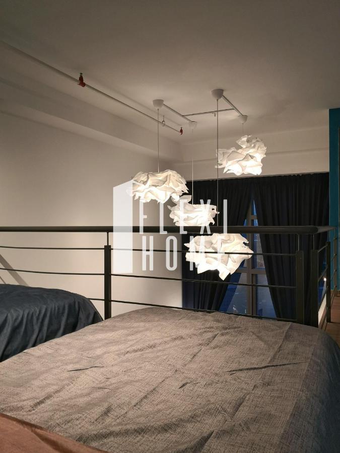 Pinnacle Pj, Romantic City View, 1-4 Guests Designed Duplex Home By Flexihome-My Petaling Jaya Buitenkant foto