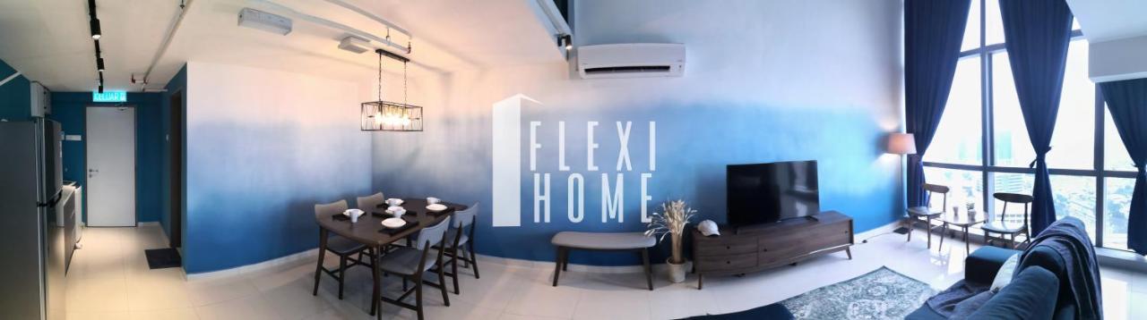 Pinnacle Pj, Romantic City View, 1-4 Guests Designed Duplex Home By Flexihome-My Petaling Jaya Buitenkant foto
