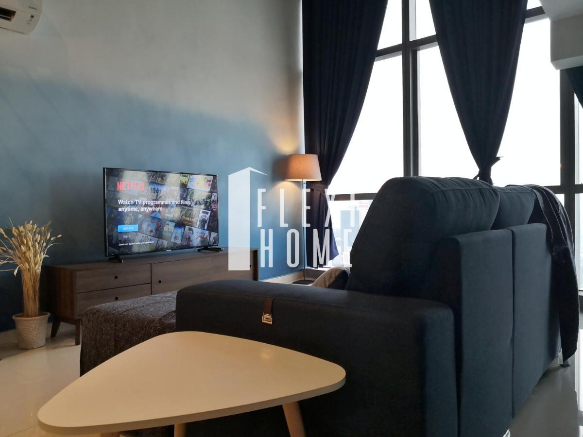 Pinnacle Pj, Romantic City View, 1-4 Guests Designed Duplex Home By Flexihome-My Petaling Jaya Buitenkant foto